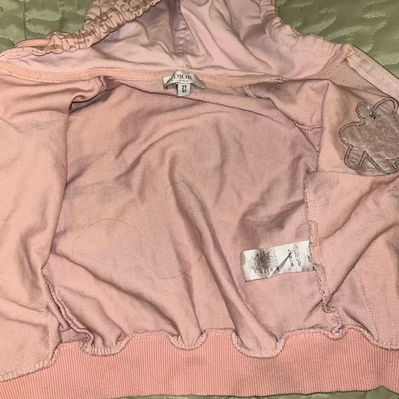 Gently Loved Christian Dior Children Hoodie Jacket 2y - Picture 6 of 8